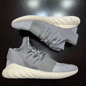 Men’s Adidas Tubular Doom Primeknit Grey